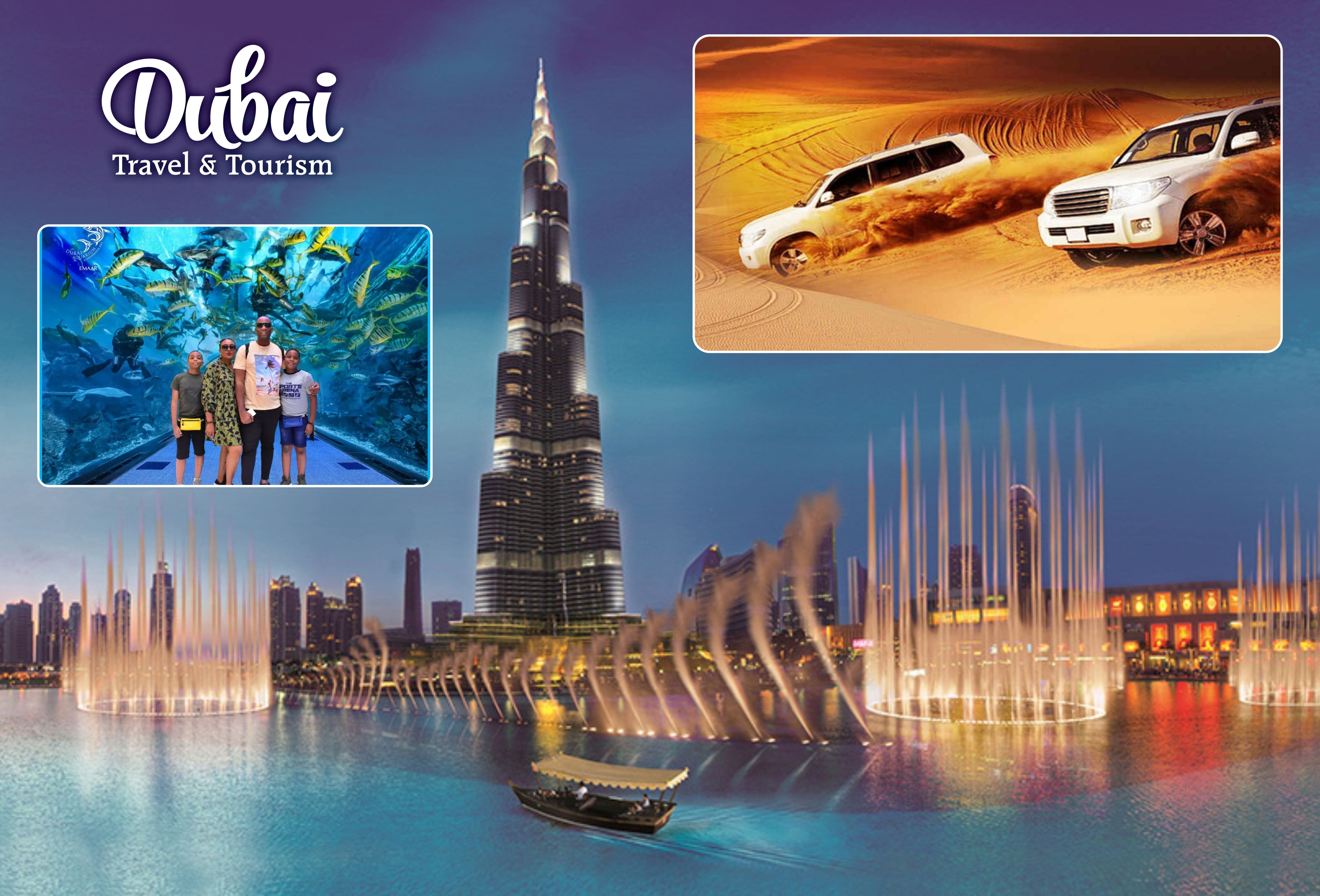 Desert Safari With Burj Khalifa + Aquarium