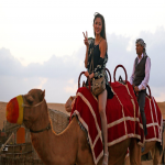 red dune desert safari with camel ride