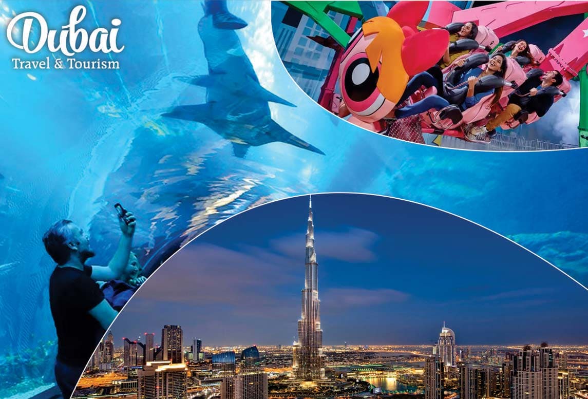 IMG World With Burj Khalifa + Aquarium