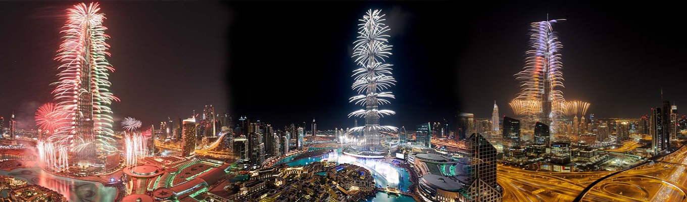 Burj Khalifa 2024 Eve | Atmosphere Restaurant Gala Dinner 