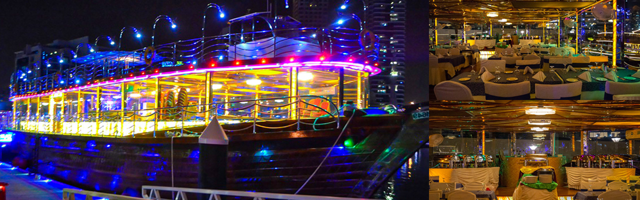 New Year Eve 2024 At Dhow Cruise Dubai Marina - Premium - Lower Deck 