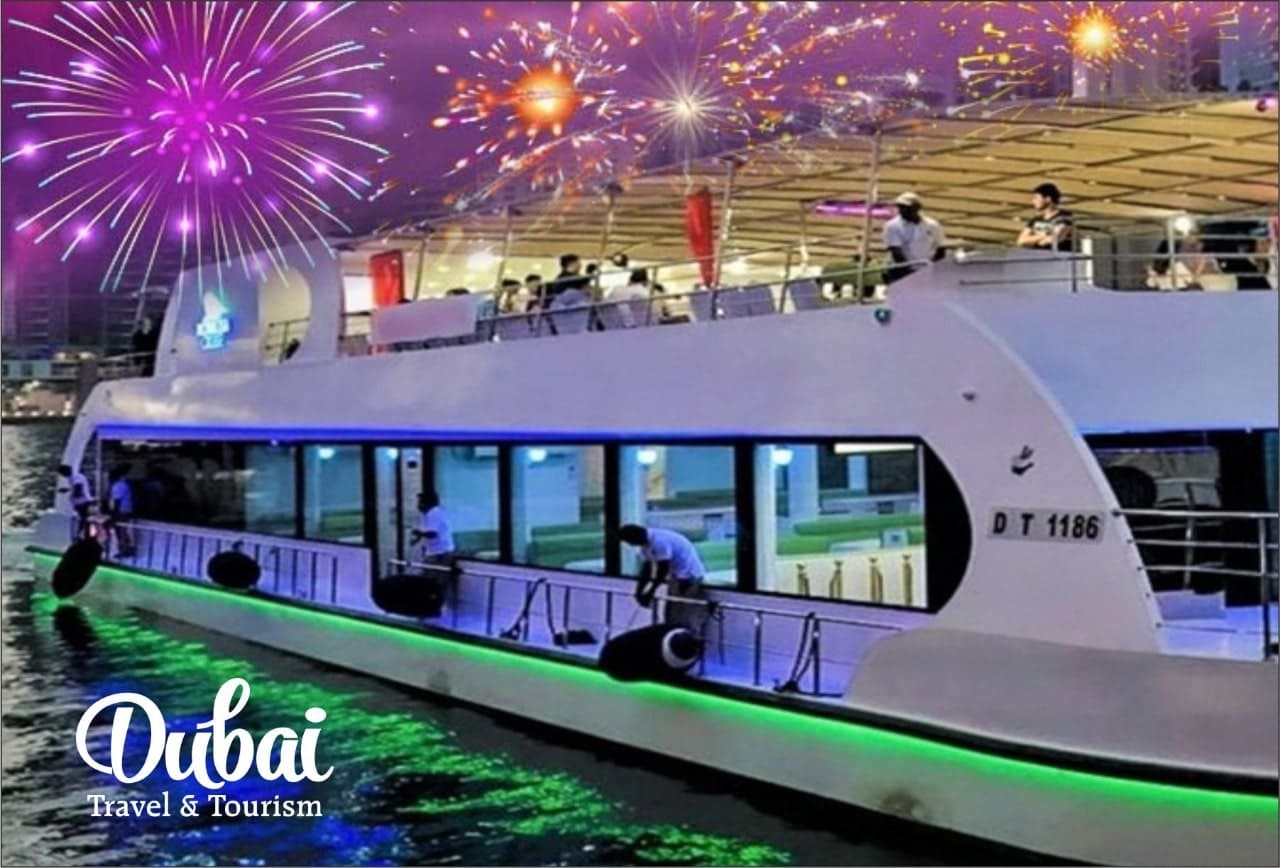 New Year's Eve Dubai 2024/2025 Yacht Party Packages Fireworks