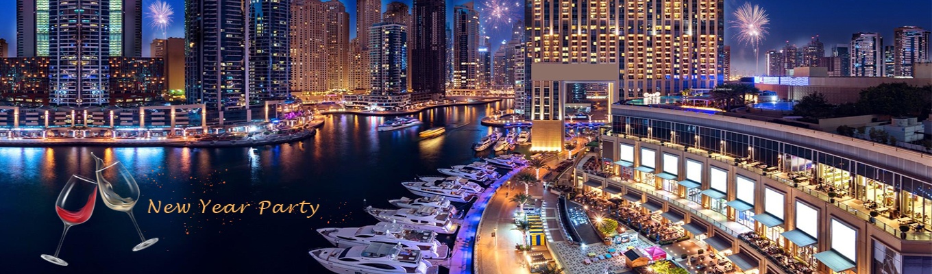 New Year Party at Dhow Cruise Dubai Marina Upper Deck Standard 