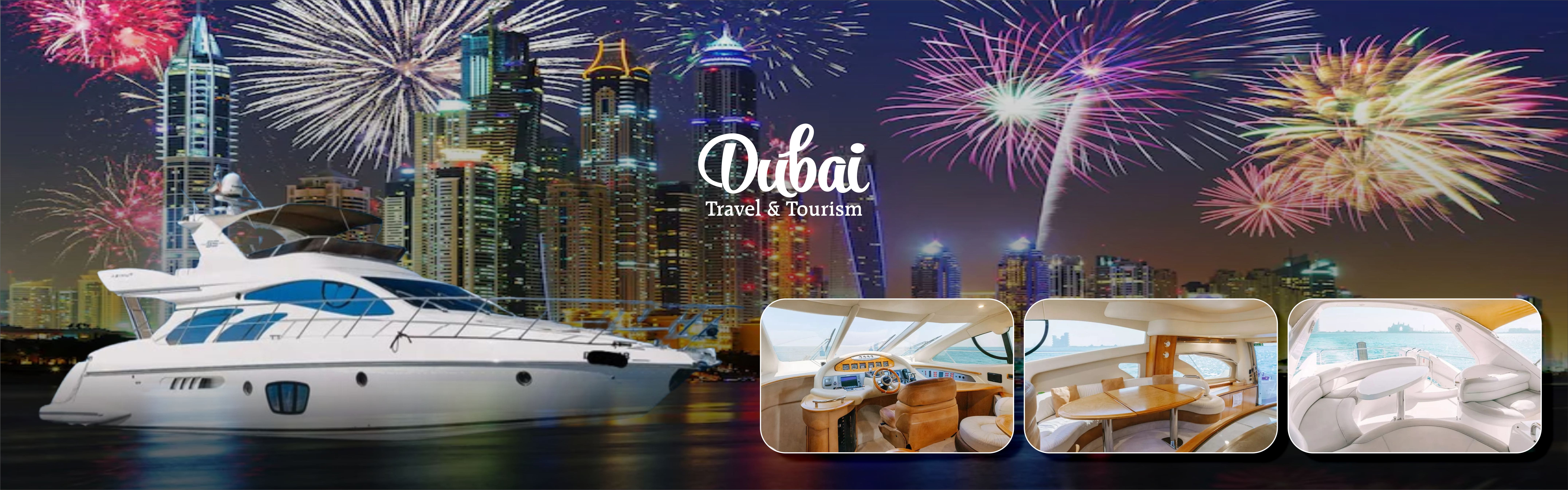  New Year Yacht Rental Dubai 2024 | 58 Feet Azimuth Up-to 22 People