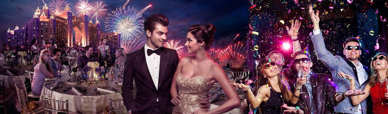 New Year's Eve At Atlantis The Palm 2024 Royal Gala Dinner Under The Stars