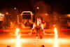 Fire Show in dubai desert