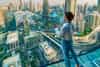 Burj Khalifa,lounge breakfast,breakfast in clouds,burj khlaifa roof top