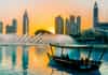 Dubai Fountain Lake Ride 